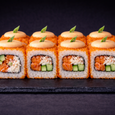 Ролл вулкан - Доставка суши, роллов, пиццы в Новосибирске