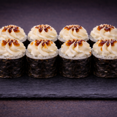 Ролл снежный лосось - Доставка суши, роллов, пиццы в Новосибирске