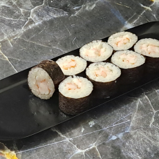 Мини ролл эби маки - Доставка суши, роллов, пиццы в Новосибирске