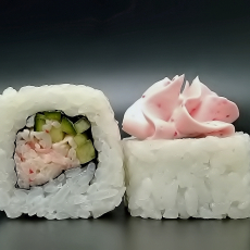 Ролл лава с крабом - Доставка суши, роллов, пиццы в Новосибирске