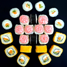 Сэт лосось - Доставка суши, роллов, пиццы в Новосибирске