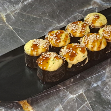 Запечённый ролл сурими хот - Доставка суши, роллов, пиццы в Новосибирске