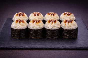 Ролл снежный лосось - Доставка суши, роллов, пиццы в Новосибирске