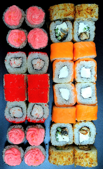 Сэт банзай - Доставка суши, роллов, пиццы в Новосибирске