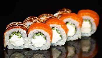 Ролл дабл фиш - Доставка суши, роллов, пиццы в Новосибирске