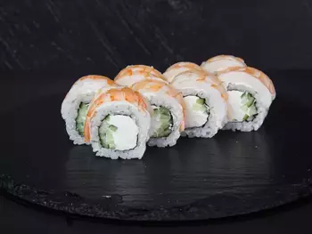 Ролл филадельфия эби - Доставка суши, роллов, пиццы в Новосибирске