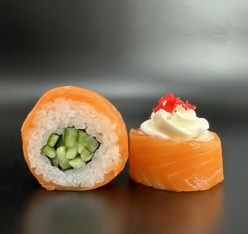 Ролл филадельфия де люкс - Доставка суши, роллов, пиццы в Новосибирске