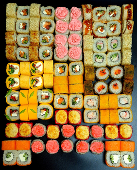 Сэт любимчик - Доставка суши, роллов, пиццы в Новосибирске