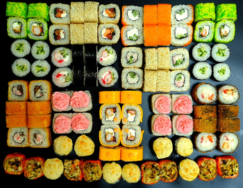 Сэт ням ням - Доставка суши, роллов, пиццы в Новосибирске