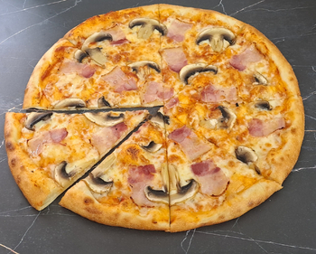 Пицца с беконом и грибами - Доставка суши, роллов, пиццы в Новосибирске