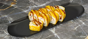 Жаренный ролл сурими темпура - Доставка суши, роллов, пиццы в Новосибирске