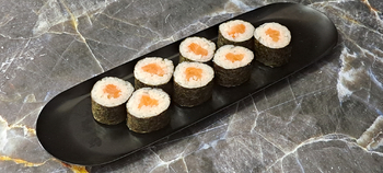 Мини ролл сяке маки - Доставка суши, роллов, пиццы в Новосибирске