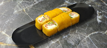 Темпурный ролл сяке мексика - Доставка суши, роллов, пиццы в Новосибирске