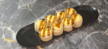 Запеченный ролл тори хот - Доставка суши, роллов, пиццы в Новосибирске