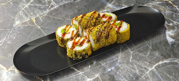 Жаренный ролл ясай темпура - Доставка суши, роллов, пиццы в Новосибирске